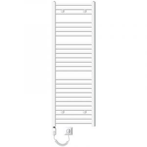 Radiateur Electrique de Salle de Bain Sahara 500x1500 mm Blanc