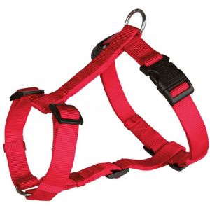 Trixie Classic harnais h - S-M: 40-65 cm/15 mm, rouge