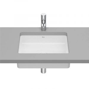Roca Lavabo Fineceramic sous plan de travail Inspira, 45 x 39 x 13 cm, blanc (référence : A327536000)