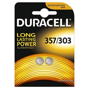 Image de Duracell Electronics 357H - Batterie SR44 Oxyde d'argent 190