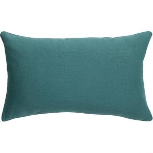 Vivaraise Coussin uni Zeff prusse 30 x 50 cm