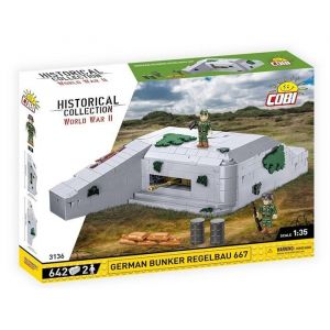 Cobi 3136 - Bunker German Bunker Regelbau 667 - Jeu de Construction