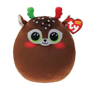 Ty Squish a boos - Coussin Minx Le Renne 20cm 39245 Marron