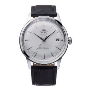 Orient Homme Analogique Mécanique Montre avec Bracelet en Cuir RA-AC0M03S10B