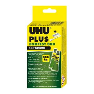 UHU Colle 2 composants plus endfest 300, 25 g en seringue