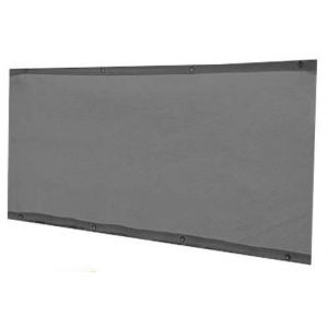 Image de Nesling Voile Coolfit brise-vue balcon 80x500 cm Anthracite