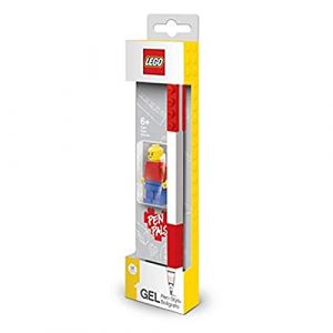 Lego STYLO GEL AVEC MINI FIGURINE ROUGE