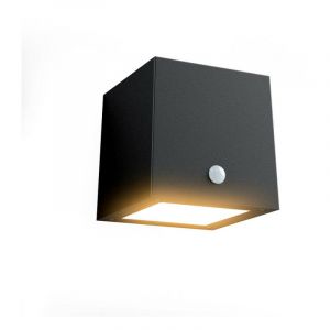 Image de Applique trapèze solaire led IP44 à détection de mouvement, 200 L ens APS200D Xanlite