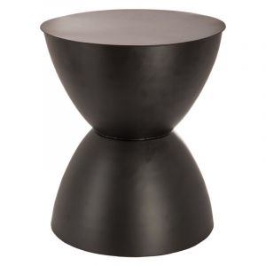 Image de Table d'Ap en Métal "Diabolo" 43cm Noir Prix