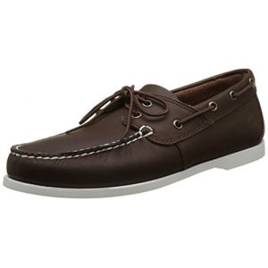 Timberland Cedar Bay, Chaussures Bateau Homme, Marron (Chocolate Galloper Full Grain D47), 41 EU