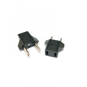 LCN Lot 2 Adaptateur de Prise PLUG USA Chine Asie USA vers FR France EU