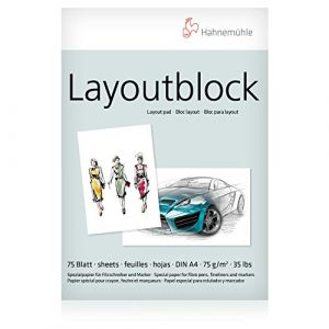 Hahnemühle 10625040 Bloc layout A4 75 g