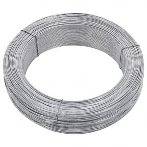 VidaXL Fil de liaison de clôture 250 m 2,5 mm Acier