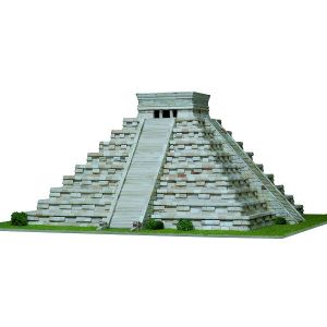 Image de Aedes Maquette en céramique : Pyramide de Kukulcan, Mexique