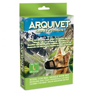 Arquivet Muselière en nylon avec filet L