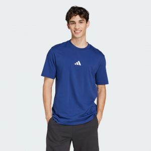 Image de Adidas Essentials Small Logo Single Jersey Tee, pointure X-Small - Taille X-Small
