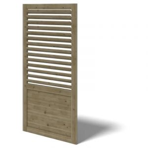 Altanka - Panneau pour pergola avec persienne 1,01x2,17m