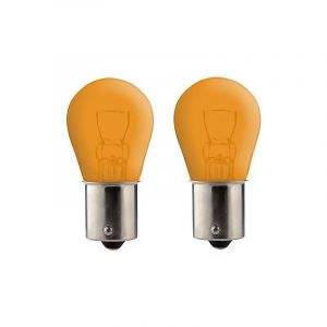 Cyclingcolors 2x Ampoule BA15S 21W 6V ORANGE voiture moto scooter