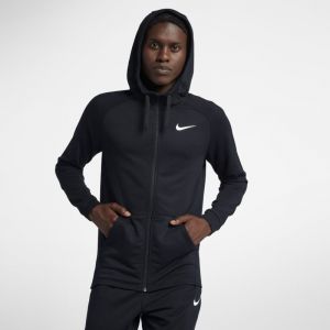 Nike Sweatà capuche de training entièrement zippé DriFIT pour Homme Noir Couleur Noir Taille M