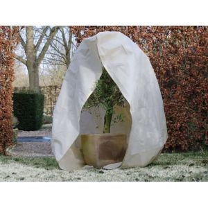 Nature World NATURE Housse d'hivernage 70 g/m² - &Oslash150 cm x 2 m - Beige