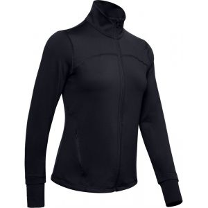 Under Armour Rush Full Zip Jacket Women, noir L Vestes running hiver & gilets