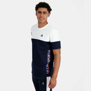 Image de Le Coq Sportif T-shirt TRI Tee SS N&deg;3 M blanc
