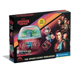 Clementoni Stranger Things The Upside Down Terrarium, Coffret des Plantes, Jeu de Botanique et de Créativité, pour Enfants, Multicolore-18802, 18802, Multicolor