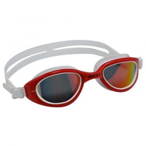 Zone3 Attack Goggles, polarized lens-red/white Lunettes de natation