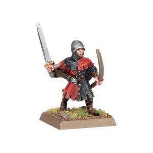 Games Workshop Figurine Warhammer ToW - Kingdom of Bretonnia État-Major d'Ecuyers