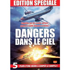 Coffret Dangers dans le ciel - Panique dans le cockpit + Panne séche au dessus de l'Atlantique + Drame dans le ciel d'Hawai + 3 meurtres programmés + Terreur au sol