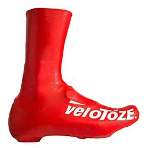 Velotoze Couvre-chaussures Tall Shoe Cover Road 2.0 EU 43-46 Red - Red - Taille EU 43-46