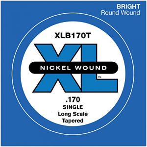 D'Addario XLB170T, diapason long, .170, sans surfilage - Corde au détail filet nickel – guitare basse