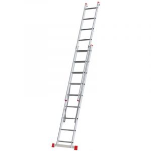 Monmobilierdesign Xtra Echelle transformable en aluminium 2 plans 9 marches