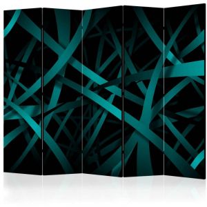Artgeist Paravent 5 Volets "Dark Background" 172x225cm