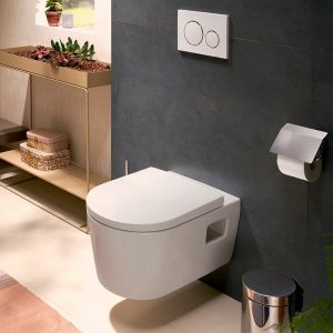 Hansgrohe EluPura Original S Cuvette suspendue avec abattant, 60207450,