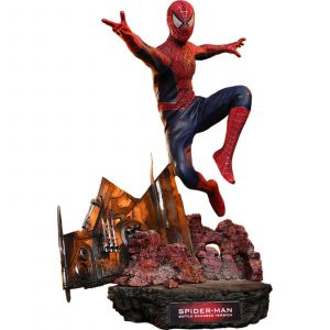 Figurine Hot Toys MMS859 - Marvel Comics - Spider-Man - Spider-Man Battle Damaged Version