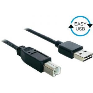 Delock 83359 - Câble de raccordement USB 2.0 mâle type A / mâle type B 2 m