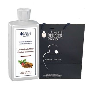 Lampe Berger Recharge de parfum 500 ml - Parfum Cannelle de Noël - Maison Berger Paris