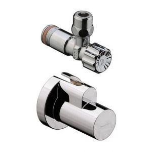 Hansgrohe Robinet d'arret d'équerre chromé