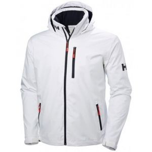 Image de Helly Hansen Crew Hooded Midlayer Jacket Veste de Pont Chaude Homme, White, FR L (Taille Fabricant L)