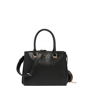 Guess Sac à main Alexie Saffiano Noir - Couleur Noir - Taille Taille unique