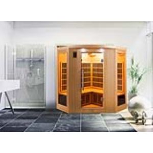 Image de France Sauna Apollon 3/4 - Sauna cabine infrarouge pour 3/4 personnes