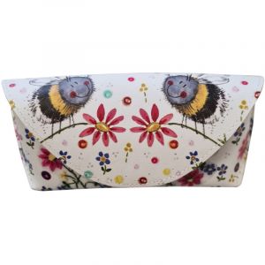 Étui à lunettes Abeilles et Fleurs par Alex Clark