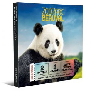 Smartbox Coffret Cadeau - Une journ&eacute;e au ZooParc de Beauval en 2026 pour 2 personnes - 2 entr&eacute;es adulte pour 1 journ&eacute;e dacc&egrave;s au