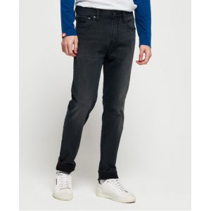 Image de Superdry Pantalons Tyler Slim - Portland Washed Black - 28