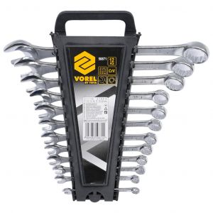 VOREL Kit de clés polygonales et de clés à fourc s 50871