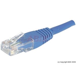 Dexlan 246730 - Cordon réseau RJ45 patch UTP Cat.6 3 m