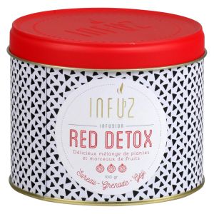 Image de Infuz Infusions Red Detox - La Boite De 100g