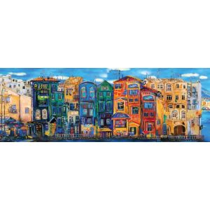 Art Puzzle Puzzle Color Town