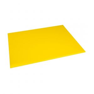 Image de Hygiplas Grande planche à découper haute densité jaune